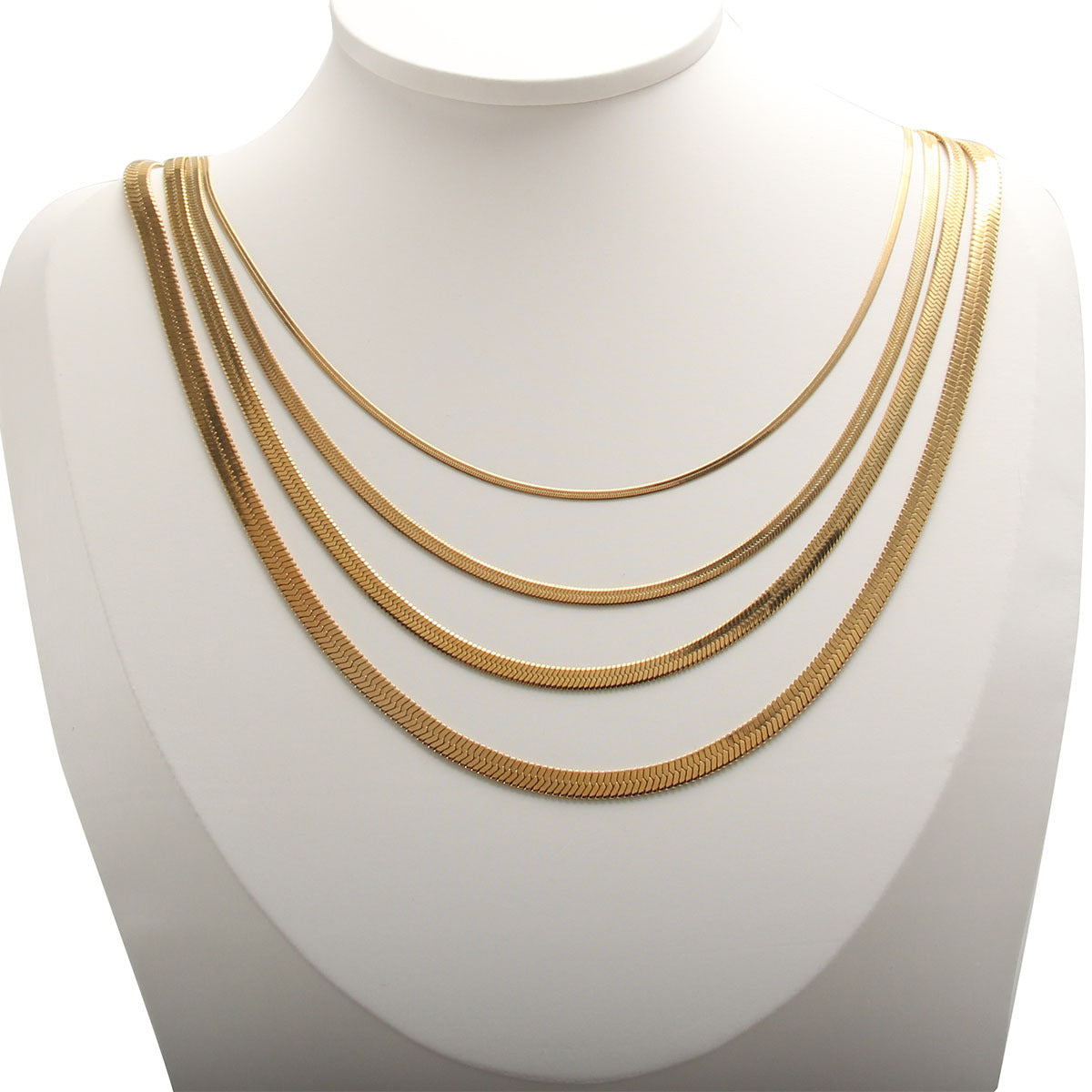 4 layer Necklace