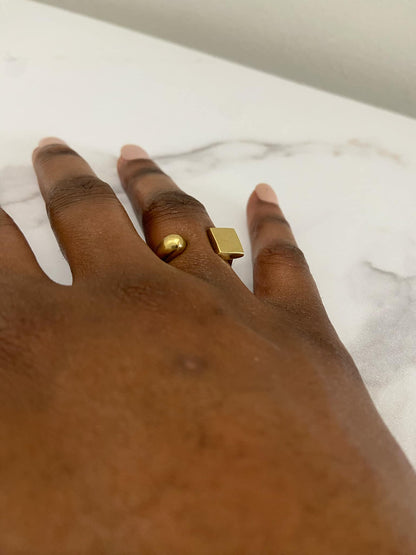Bagues minimalistes africain