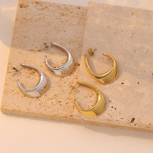 Boucles d'oreilles simple et vintage