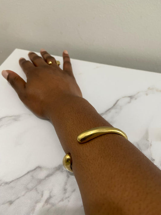 Ensemble bracelet & collier minimaliste africain